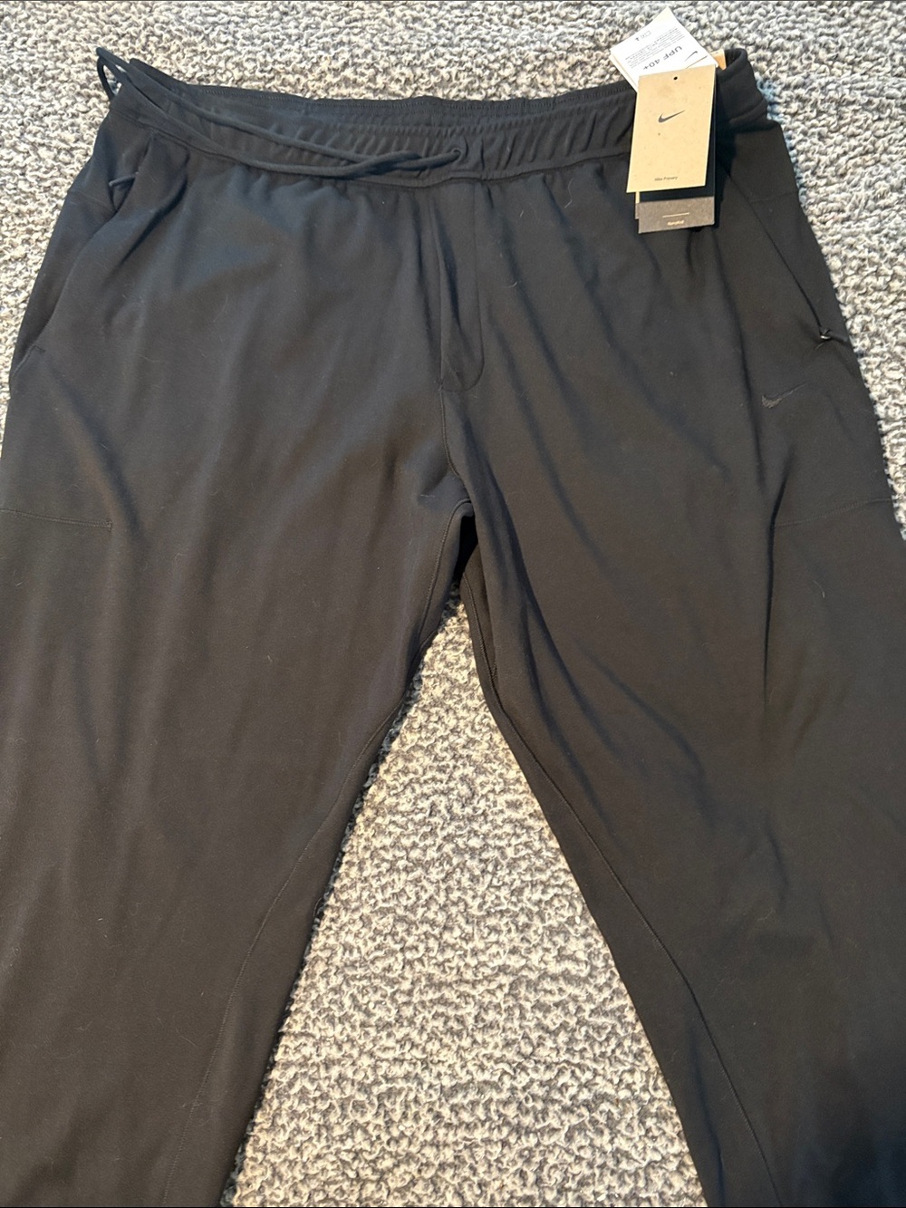 Nike Men’s Size XL “Primary” Black Athletic Pants 29” inseam NWT!